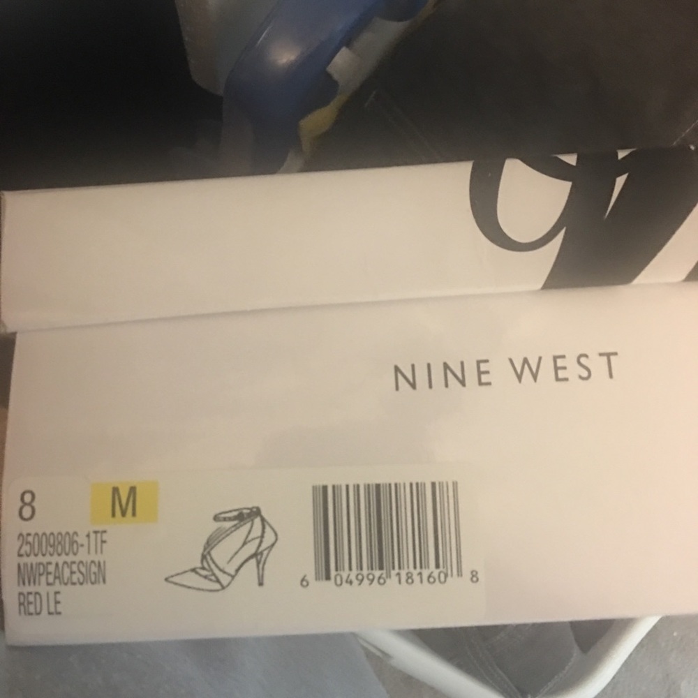 Brand New Red Strappy Pumps